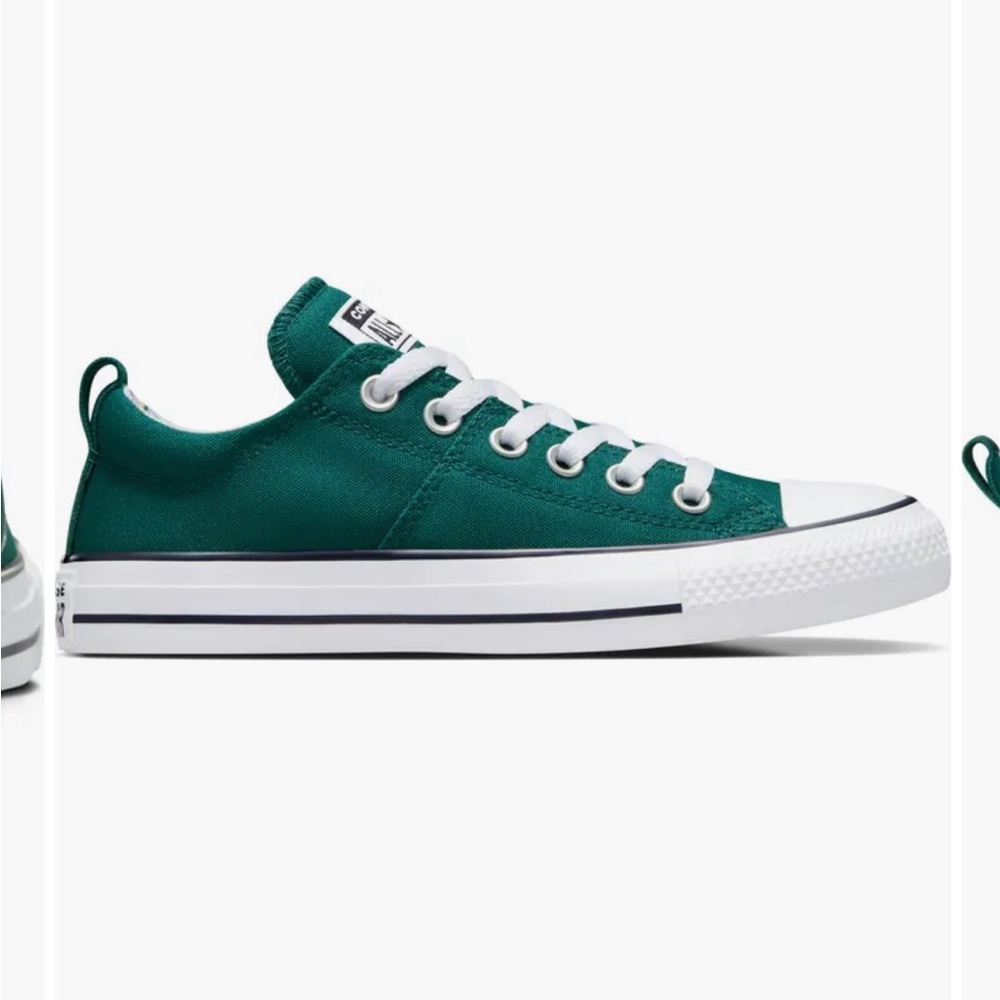 Converse green low top Madisons